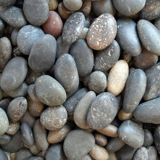 0.50 cu. ft. 40 lbs. 5/8 in. to 7/8 in. Mixed Mexican Beach Pebble (20-Bag Pallet)