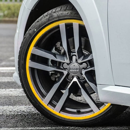 Car Wheel Reflective Stickers - for 4 tyres - Sale ends today! - Laric
